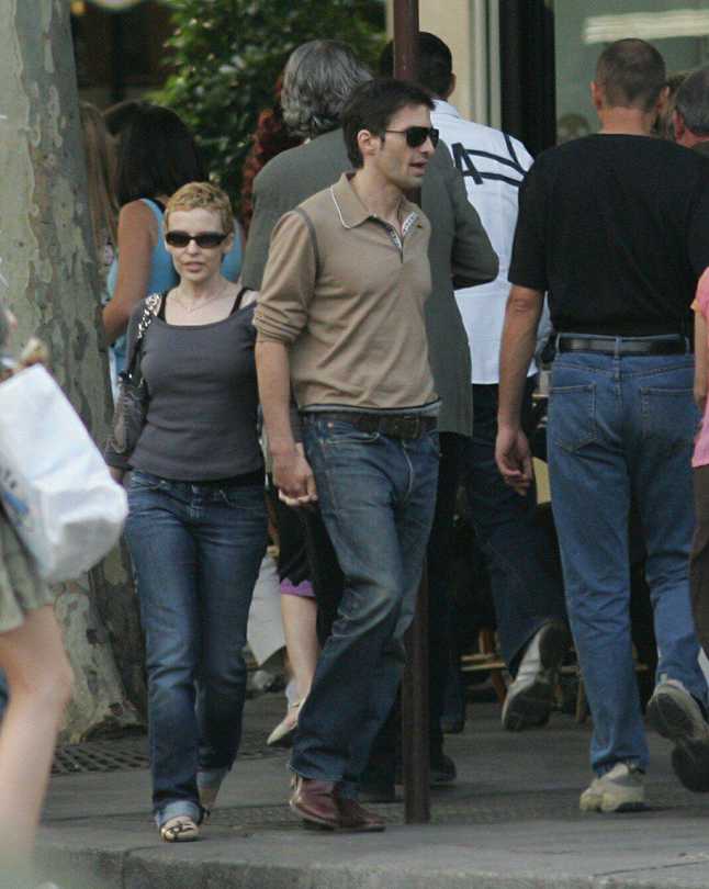 KYLIE MINOGUE y OLIVIER MARTINEZ