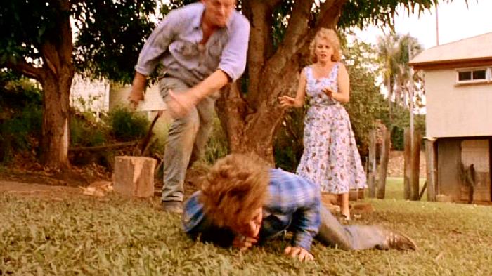 THE DELINQUENTS. CHARLIE SCHLATTER EN EL PAPEL DE BROWNIE Y KYLIE MINOGUE EN EL DE LOLA