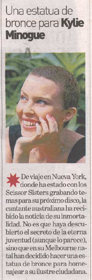 KYLIE MINOGUE EN ADN