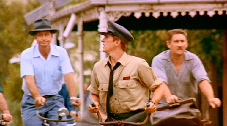 THE DELINQUENTS. CHARLIE SCHLATTER EN EL PAPEL DE BROWNIE Y KYLIE MINOGUE EN EL DE LOLA