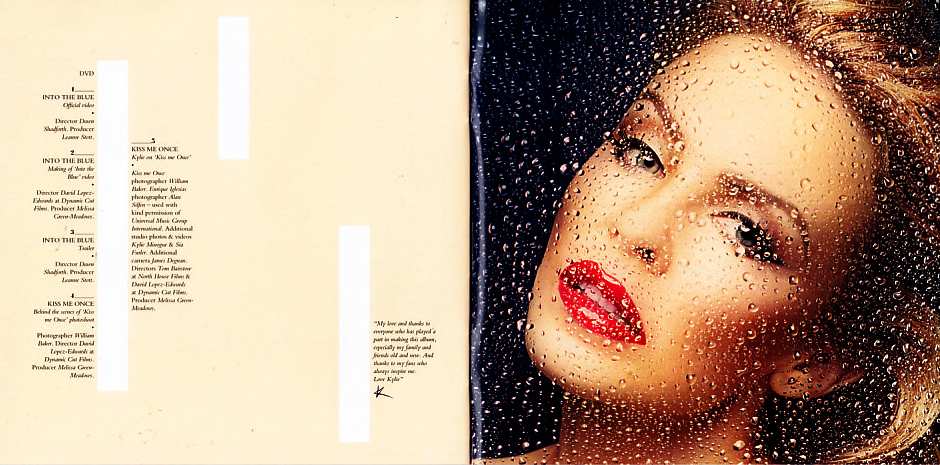 KYLIE MINOGUE KISS ME ONCE