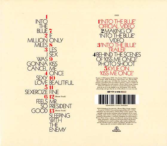 KYLIE MINOGUE KISS ME ONCE