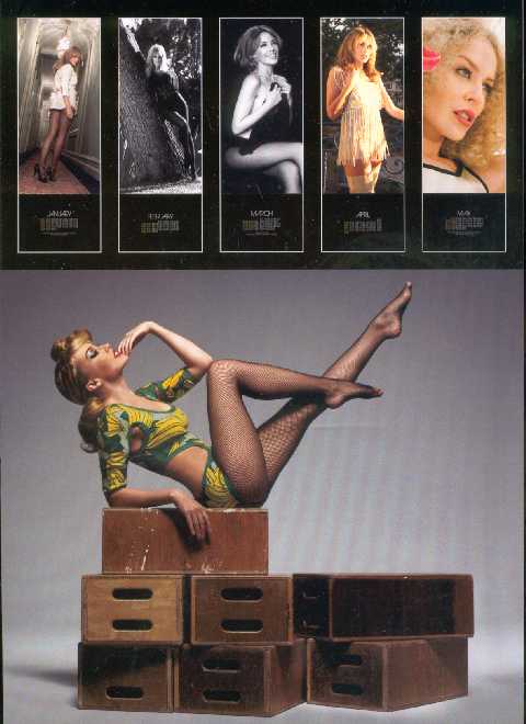 KYLIE MINOGUE CALENDARIO 2005. VERSION REDUCIDA