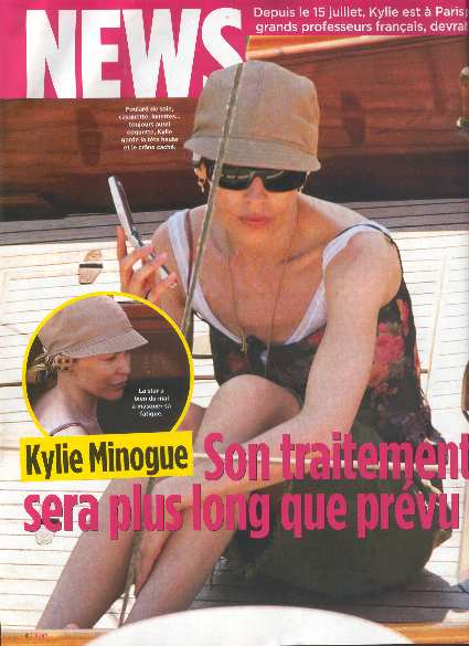 KYLIE MINOGUE EN LA REVISTA CLOSER 5-11 DE SEPTIEMBRE
