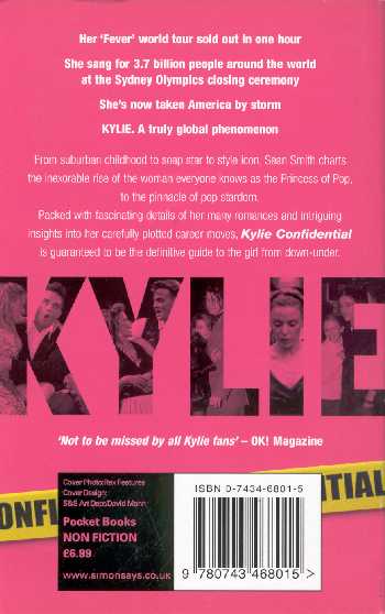 KYLIE CONFIDENTIAL. IMAGEN CORTESIA DE MI AMIGO JAVIER DE BARCELONA