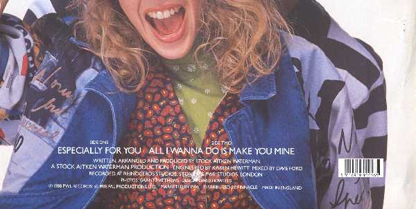 Kylie Minogue. Especially For You