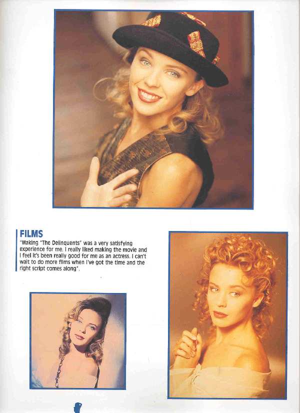 KYLIE MINOGUE ENJOY YOURSELF TOUR GUIDE