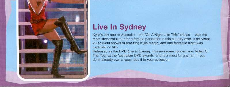 KYLIE MINOGUE. FEVER MAGAZINE