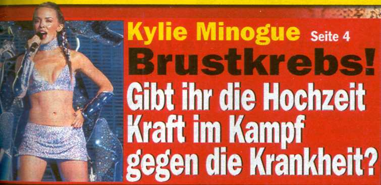KYLIE MINOGUE EN LA REVISTA ALEMANA 'FREIZEIT REVUE' 22 DE 25 MAYO 2005