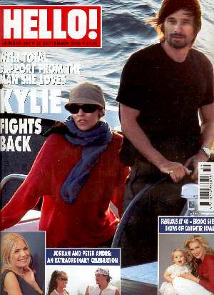 KYLIE MINOGUE EN HELLO 884