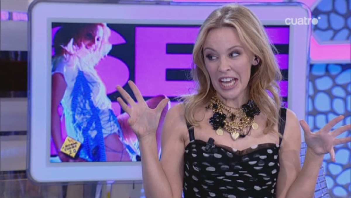 KYLIE MINOGUE. EL HORMIGUERO