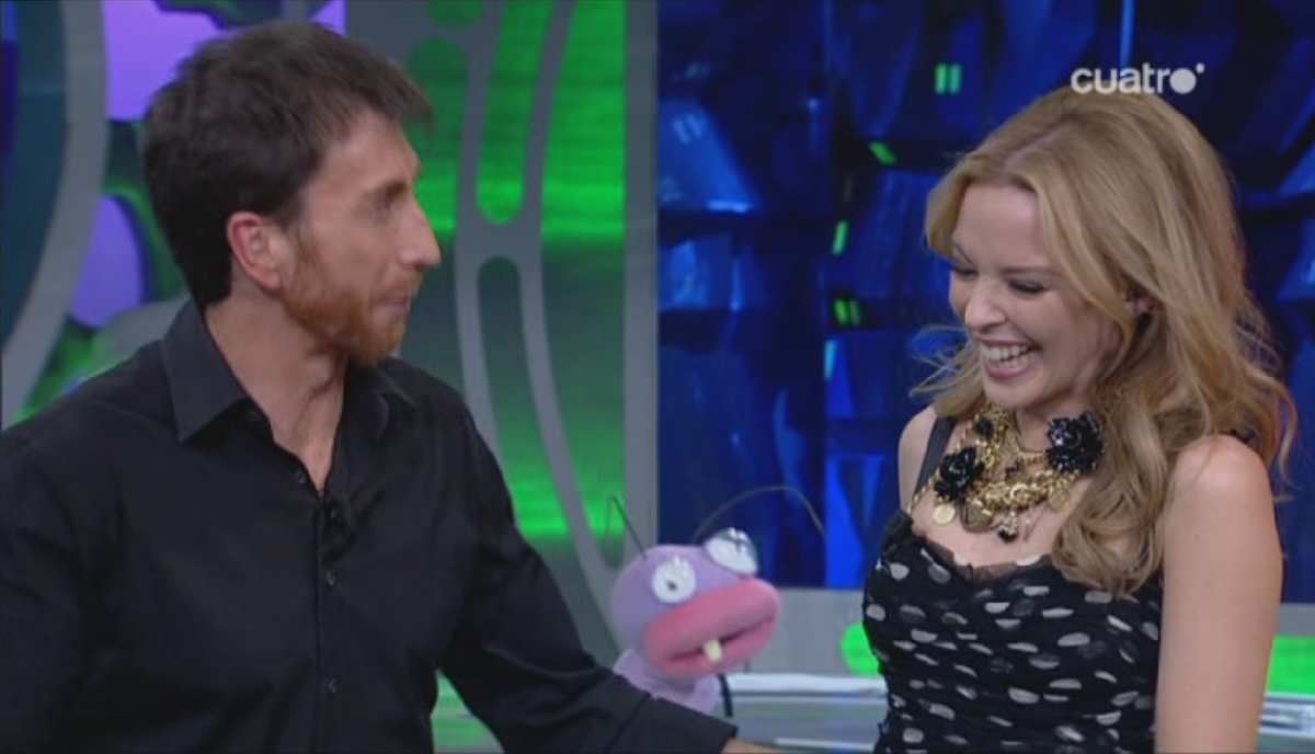 KYLIE MINOGUE. EL HORMIGUERO