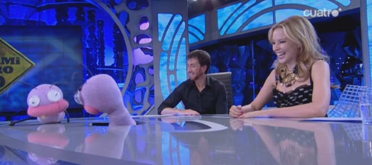 KYLIE MINOGUE. EL HORMIGUERO
