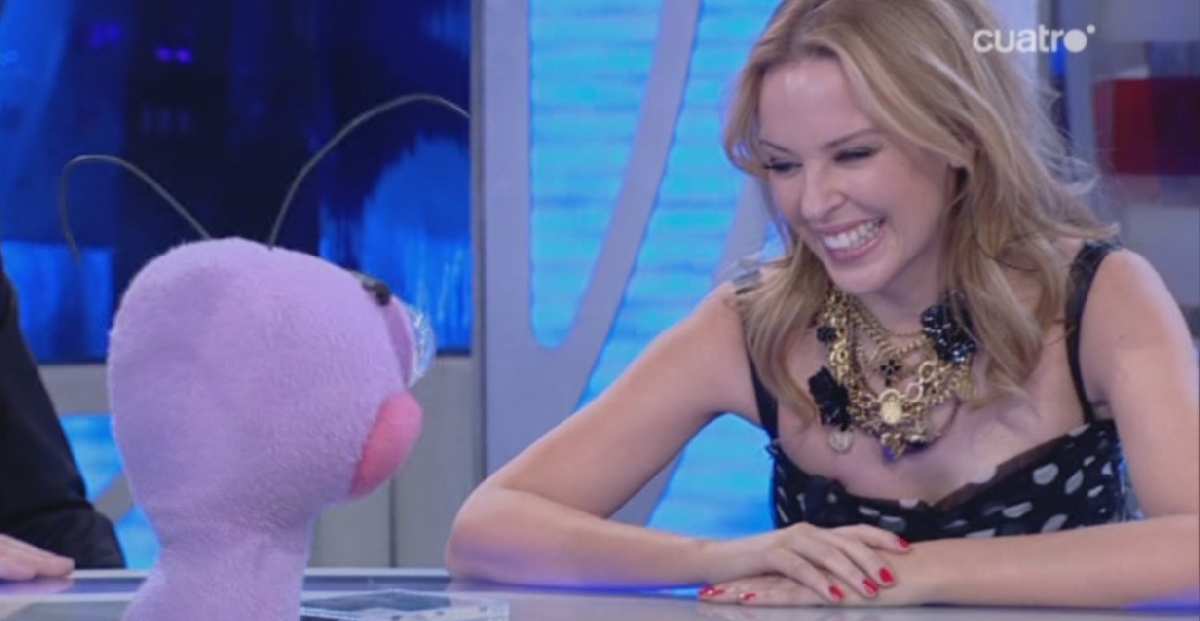 KYLIE MINOGUE. EL HORMIGUERO