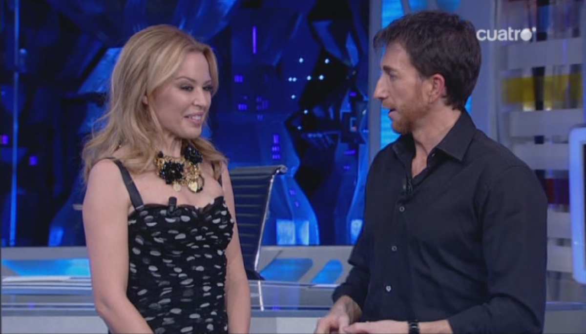 KYLIE MINOGUE. EL HORMIGUERO