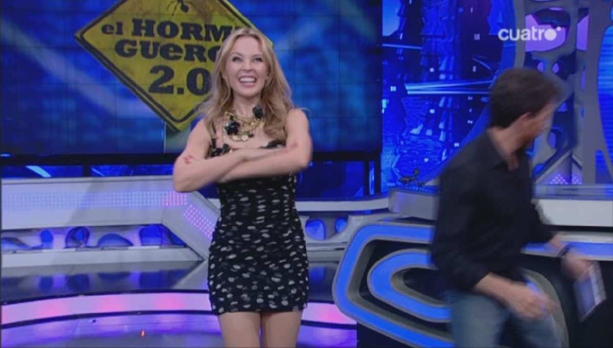 KYLIE MINOGUE. EL HORMIGUERO