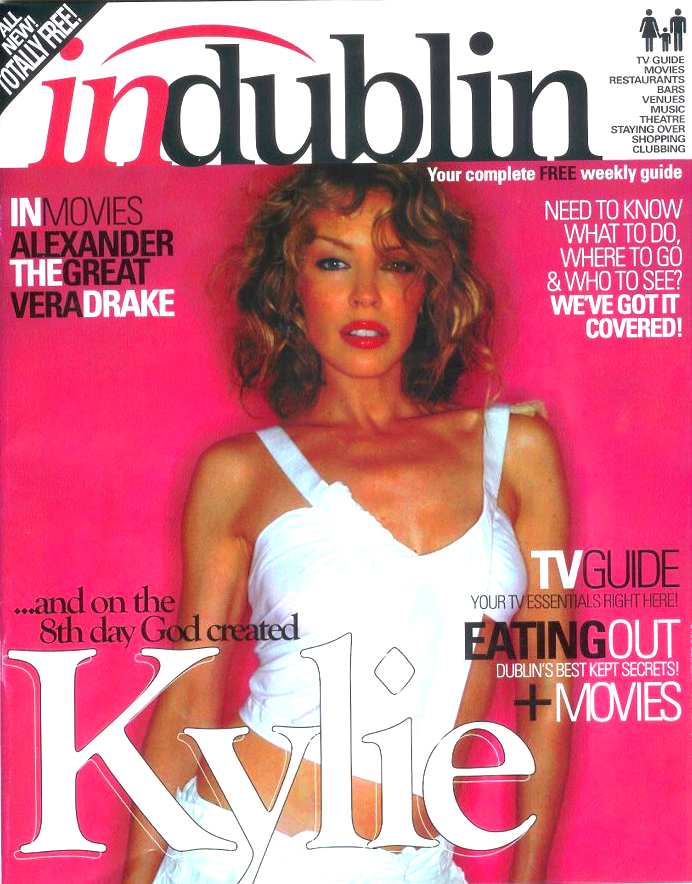 KYLIE MINOGUE EN INDUBLIN