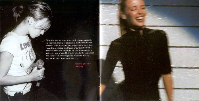 KYLIE MINOGUE: INTIMATE AND LIVE CD