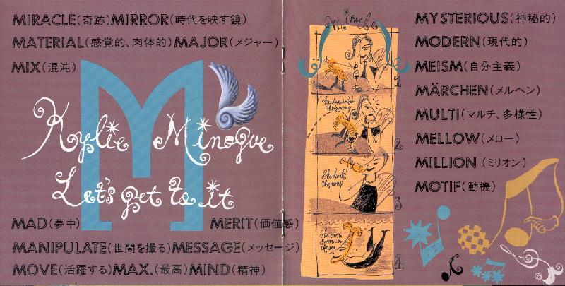 KYLIE MINOGUE: LET'S GET TO IT (JAPAN)