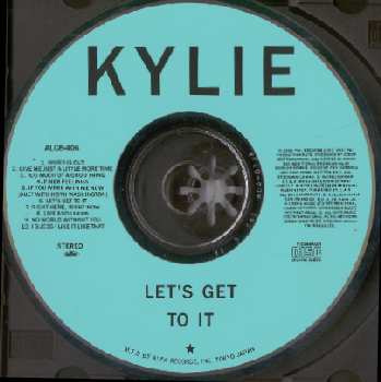 KYLIE MINOGUE: LET'S GET TO IT (JAPAN)