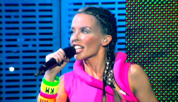KYLIE MINOGUE 'LIGHT YEARS / I FEEL LOVE' FROM LIVE IN MANCHESTER 2002