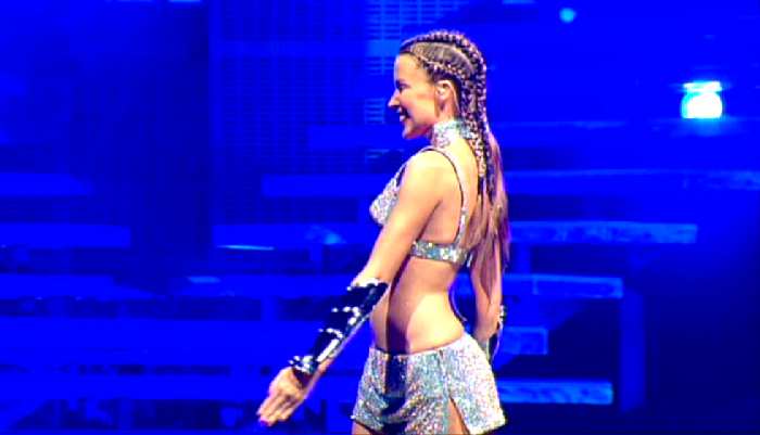 KYLIE MINOGUE 'LOVE AT FIRST SIDE' FROM LIVE IN MANCHESTER 2002