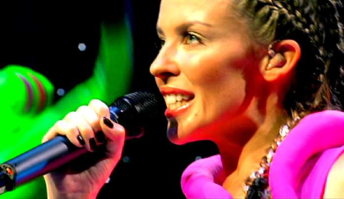KYLIE MINOGUE 'I SHOULD BE SO LUCKY' FROM LIVE IN MANCHESTER 2002