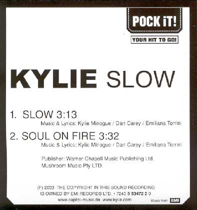 KYLIE MINOGUE SLOW