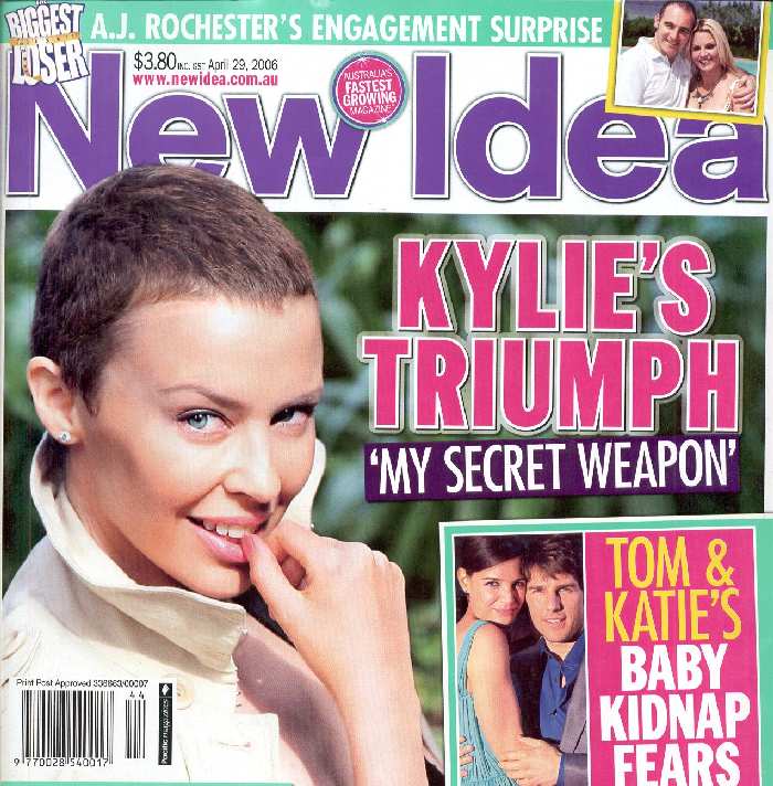 KYLIE MINOGUE EN NEW IDEA