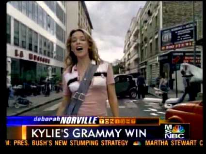 KYLIE MINOGUE INTERVIEW WITH DEBORAH NORVILLE