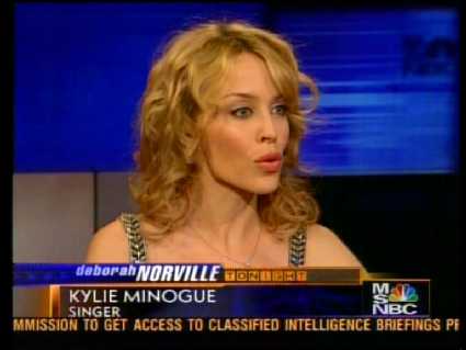 KYLIE MINOGUE INTERVIEW WITH DEBORAH NORVILLE