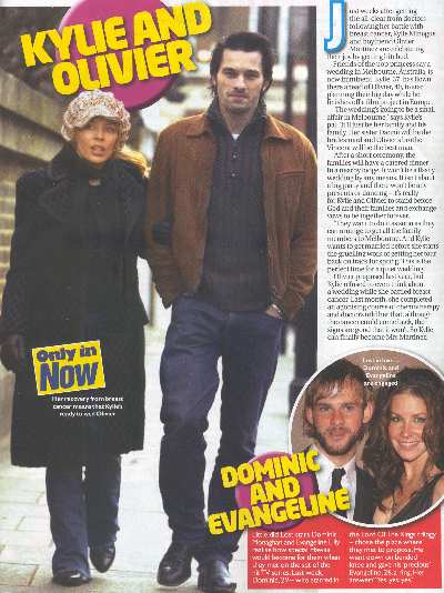 KYLIE MINOGUE IN NOW