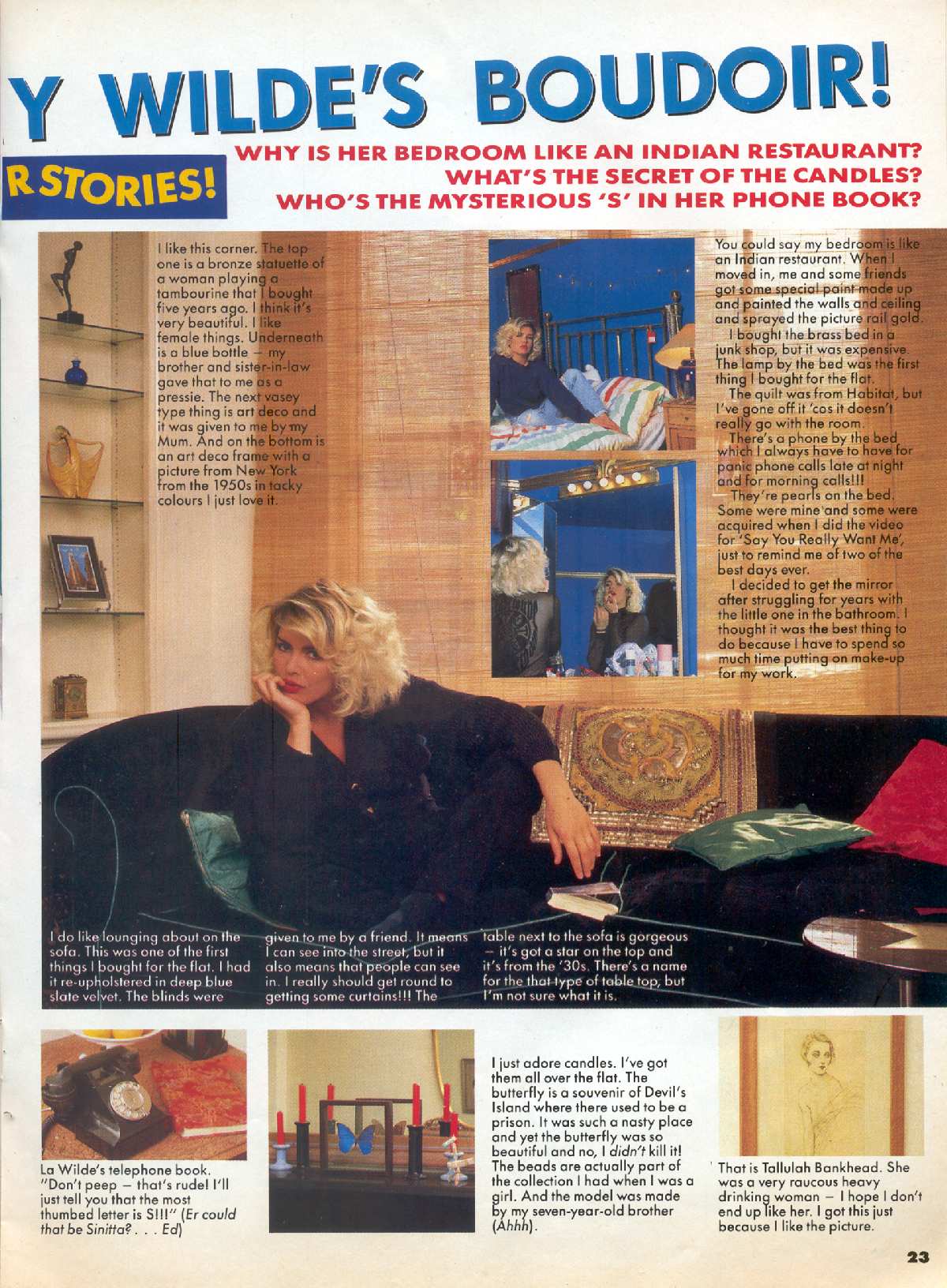 KYLIE MINOGUE. NUMBER ONE 1989