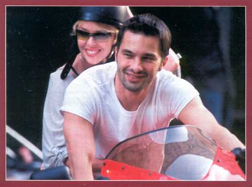KYLIE Y OLIVIER MARTINEZ EN ITALIA