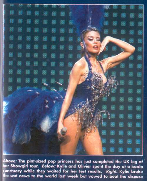 OK 471 del 31 de mayo de 2005. KYLIR MINOGUE IN THE SHOWGIRL TOUR