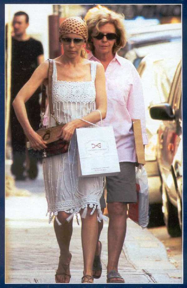 KYLIE MINOGUE CON SU MADRE