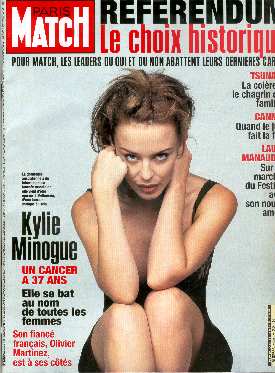 KYLIE MINOGUE EN PARIS MATCH