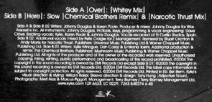 Kylie Minogue. Red Blooded Woman