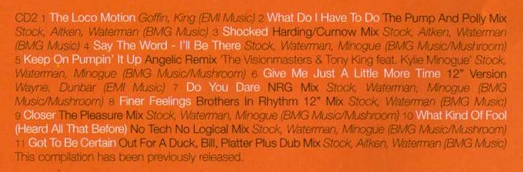 KYLIE MINOGUE: GREATEST REMIX 2 CD