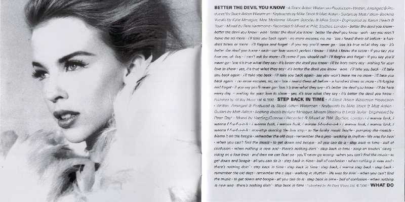 KYLIE MINOGUE: RHYTHM OF LOVE CD