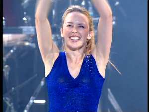 KYLIE MINOGUE 'SHOCKED'LIVE IN SIDNEY 1998