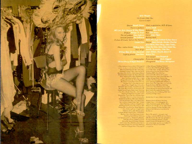 KYLIE MINOGUE SHOWGIRL DVD