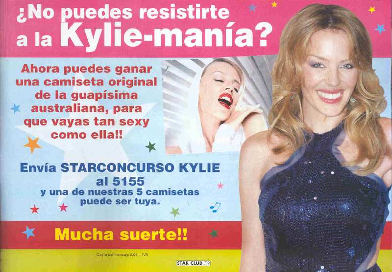 KYLIE MINOGUE EN STAR CLUB N.11