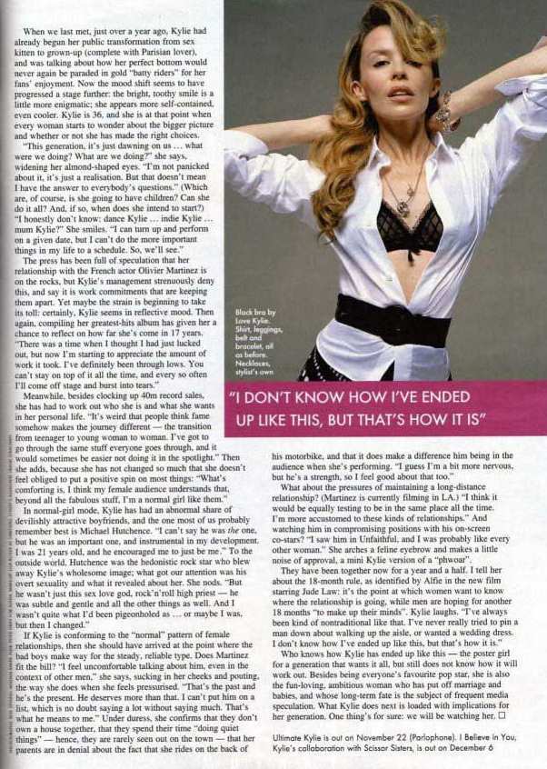 KYLIE MINOGUE EN STYLE