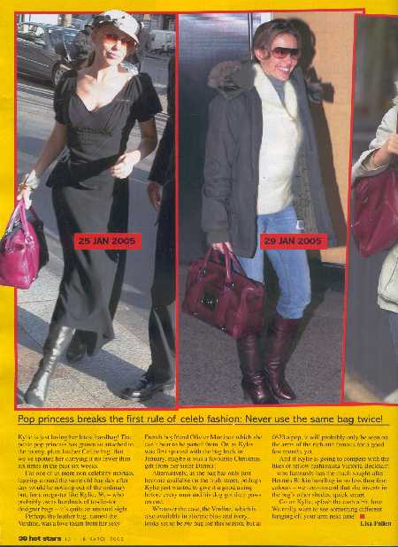 KYLIE MINOGUE VERDINE BAG