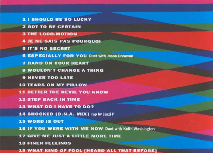 KYLIE MINOGUE GREATEST HITS