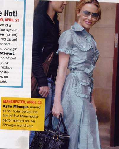 KYLIE MINOGUE EN WHO MAGAZINE