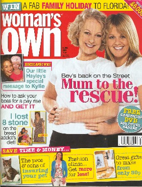 KYLIE MINOGUE EN WOMAN'S OWN