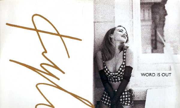 Kylie Minogue. Word Is Out