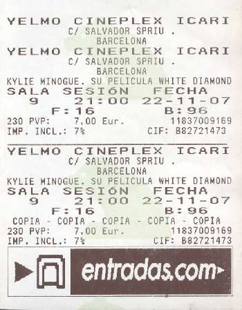 KYLIE MINOGUE. WHITE DIAMOND